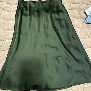 Elegant Green Women's Skirt